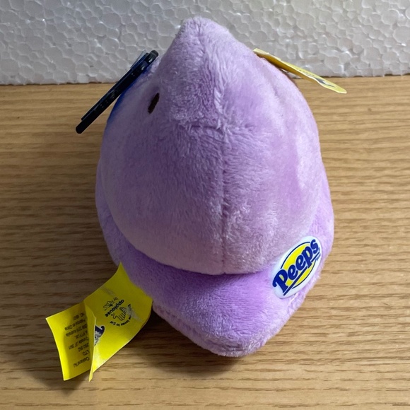 Applause Easter Peeps Plush Pull Back & Go Chick Purple Lavender Toy 4” Rare - Picture 3 of 10